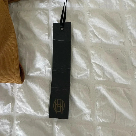 House of Harlow 1960 X Revolve Tammy tan halter wrap top - Picture 7 of 12